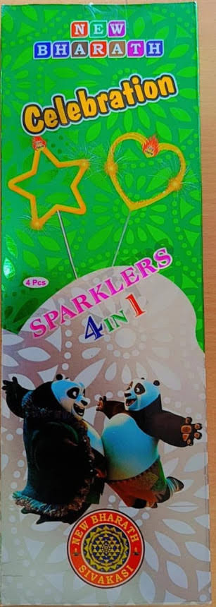 Sweet Heart Sparklers (3 in 1)