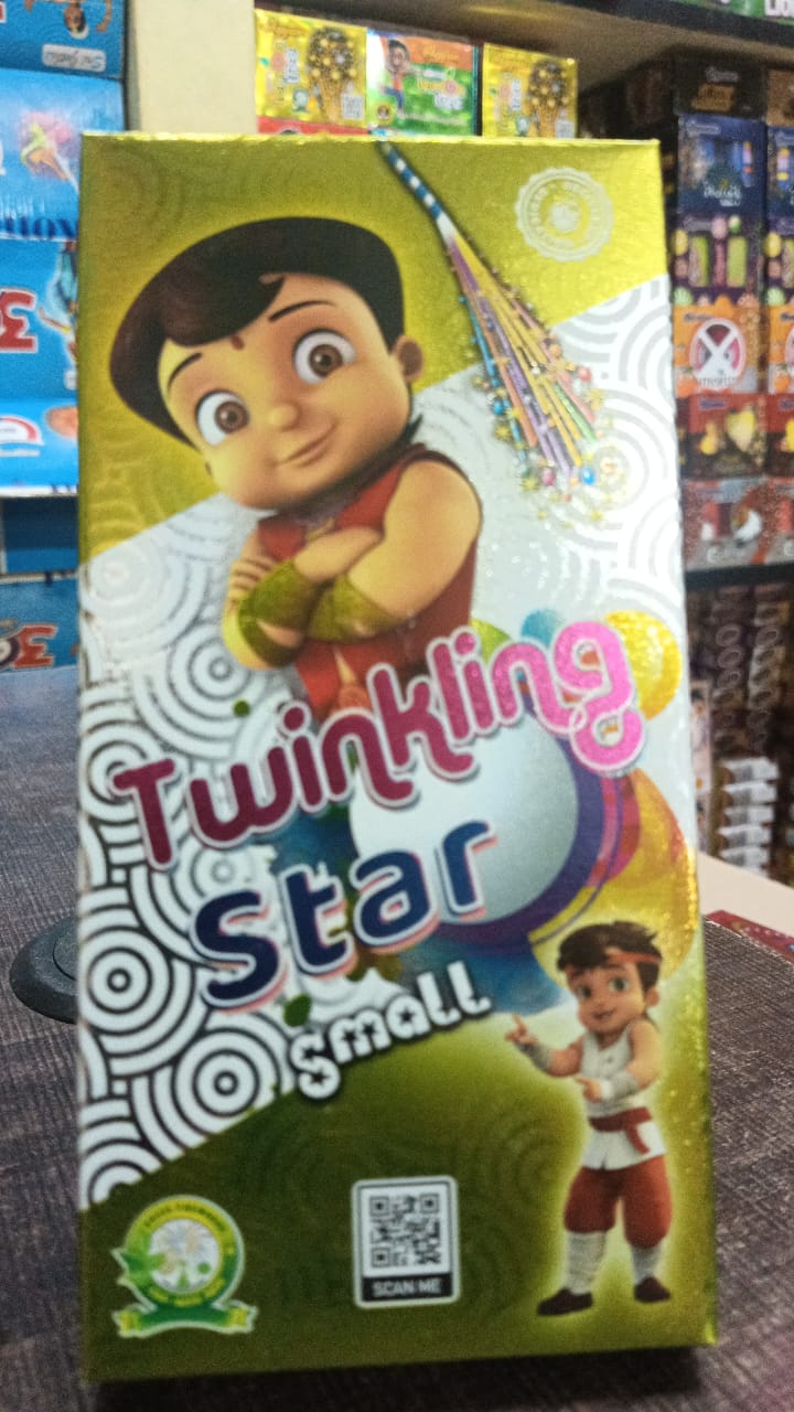 1½" Twinkling Star         (10 Pcs)
